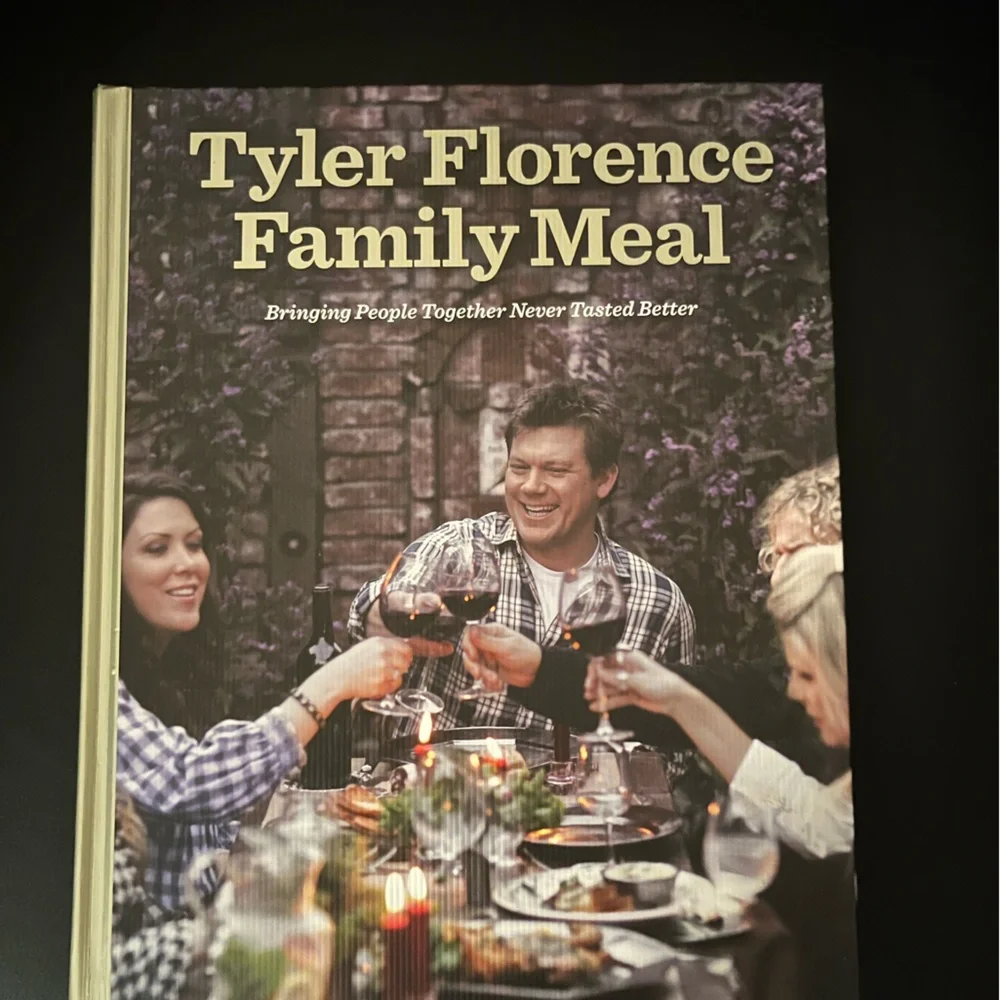 Tyler Florence Family Meal Cookbook - Cream Cover